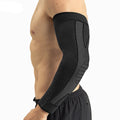 1PCS Sports Arm Compression Sleeve Anti-Slip Elbow Support Men Women Cycling Basketball Football Volleyball Baseball Tennis Golf from China