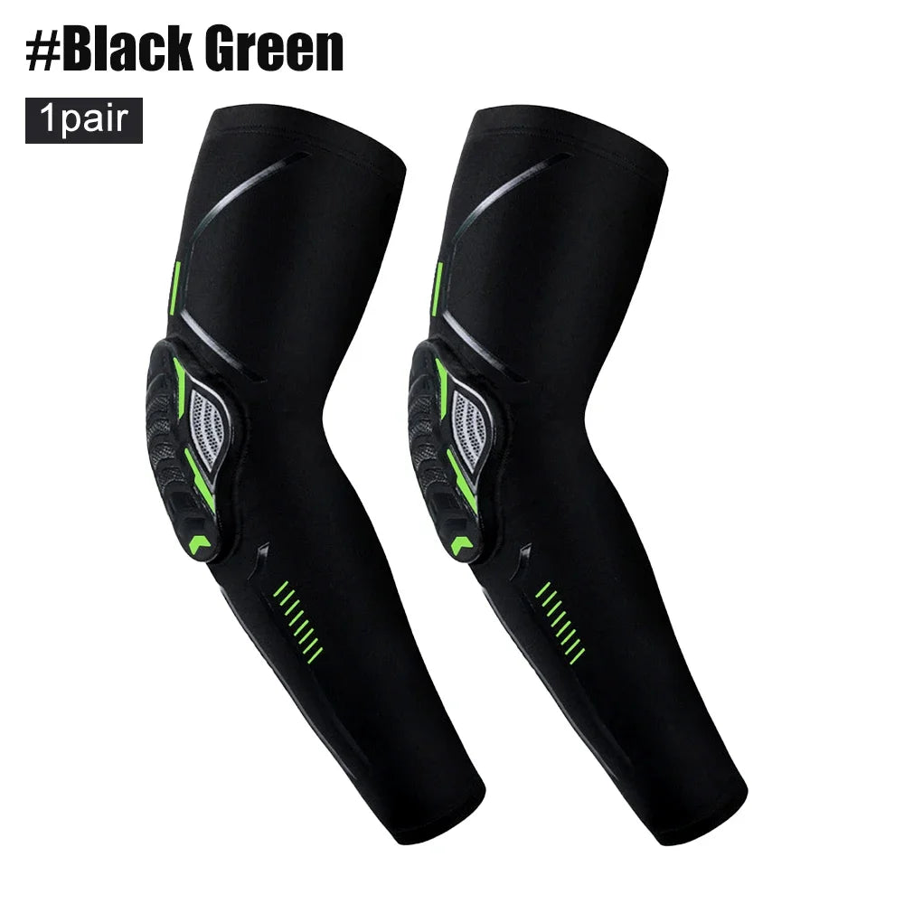 1 Pair Sports Elbow Brace Arm Compression Sleeve