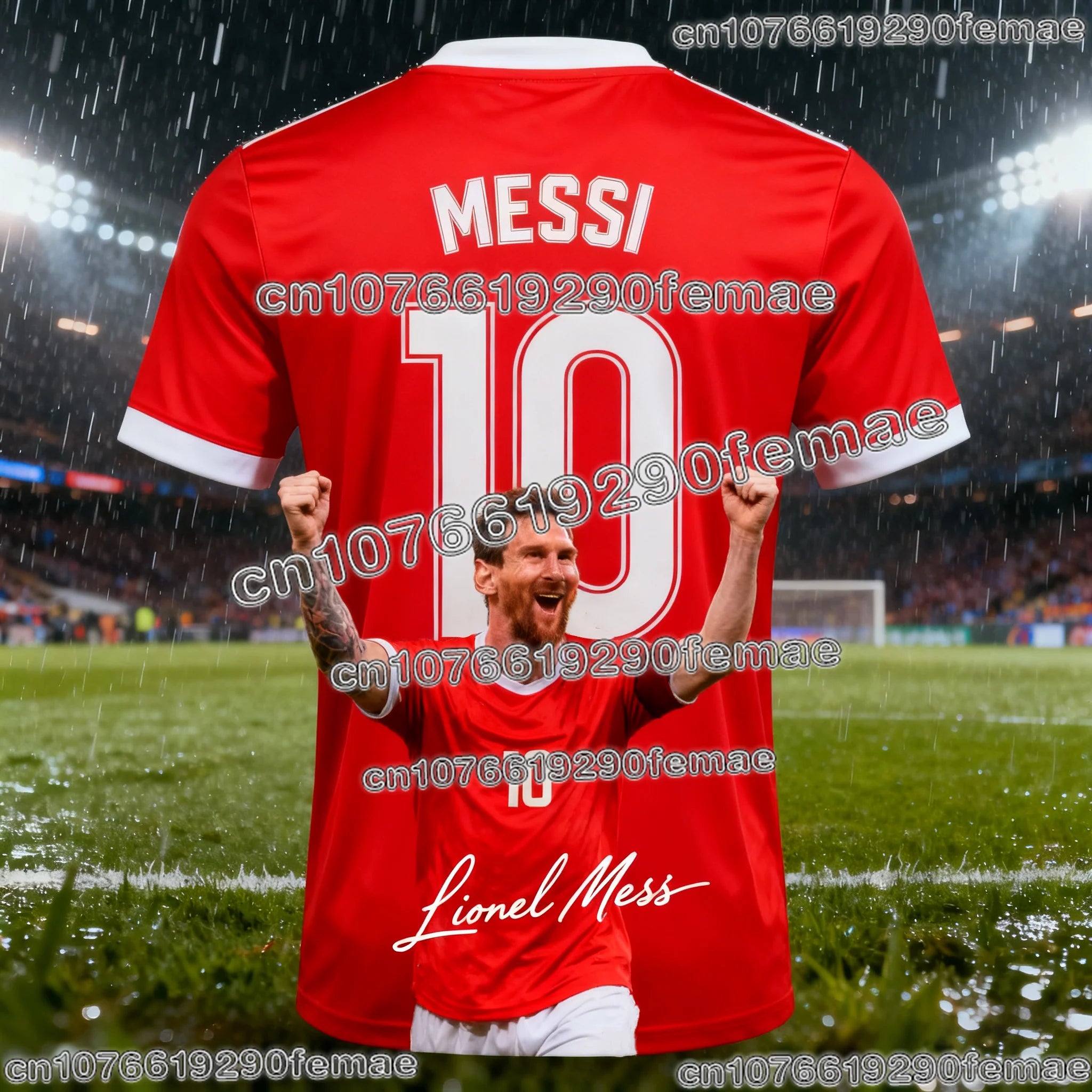 Kids LIONEL MESSI #10 (Multiple Colors) Fan Edition Soccer Jersey