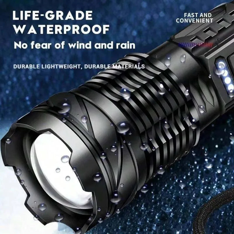 Flashlight/Camping Light/Emergency Light USB-C Rechargeable
