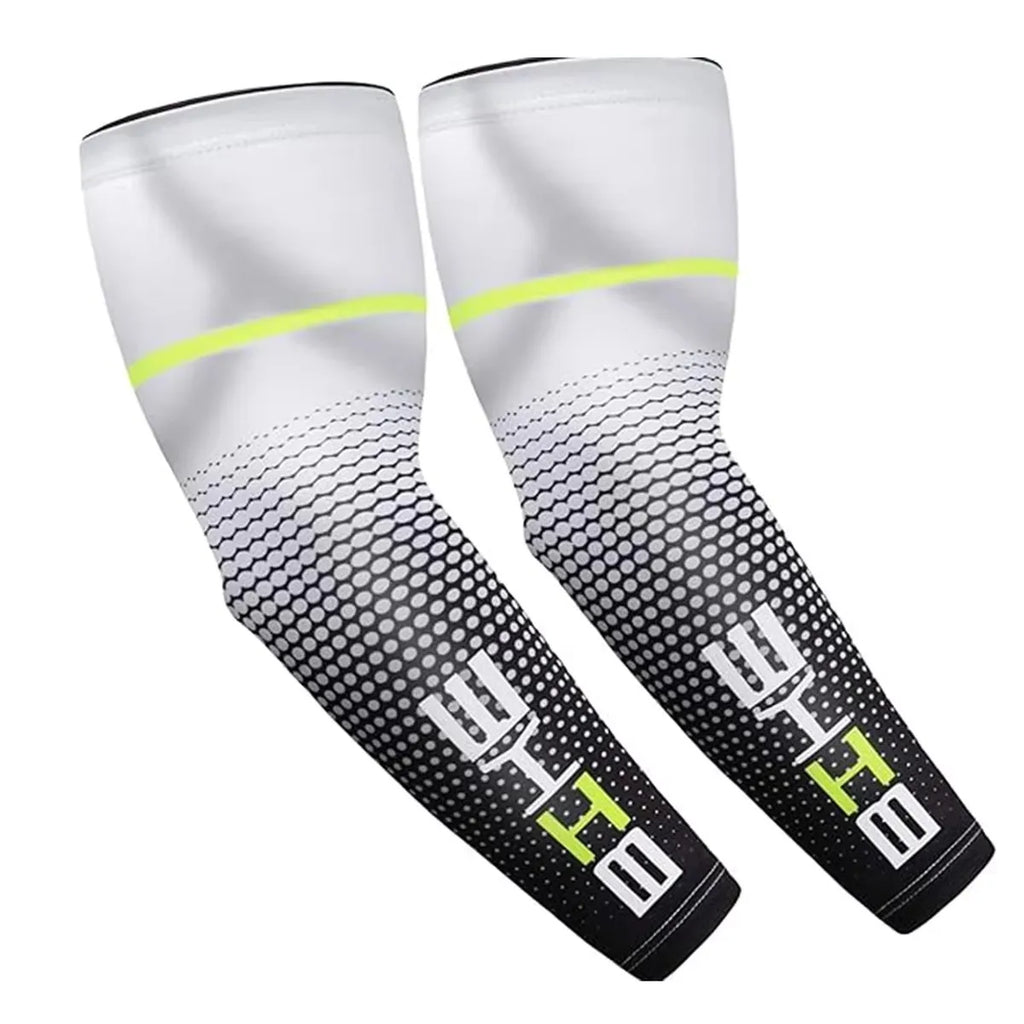 1/3 Pairs Cool Men Cycling Running Bicycle UV Sun Protection Cuff Cover Protective Arm Sleeve Bike Sport Arm Warmers Sleeves