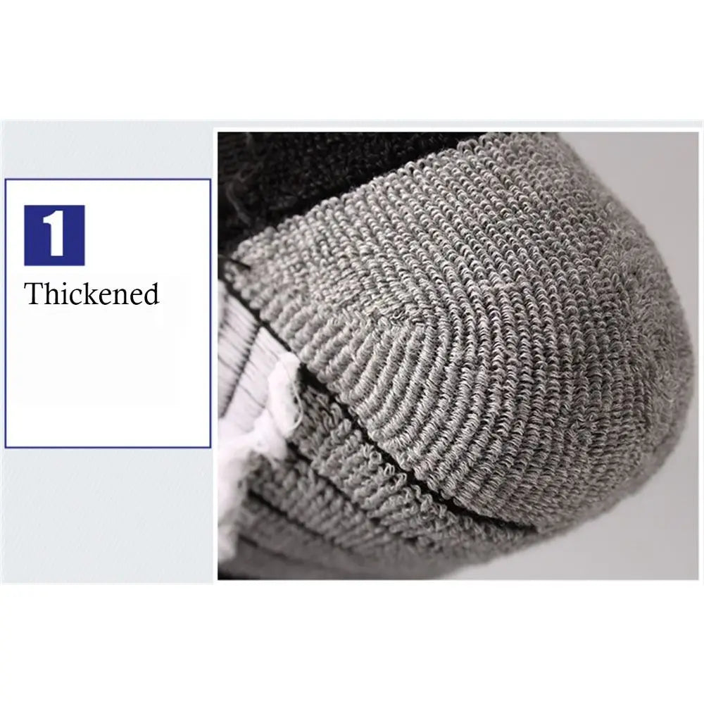 Winter Warm Ski Socks Anti-slip Thickened Breathable Compression Socks Thermal Moisture-wicking Knee High Socks
