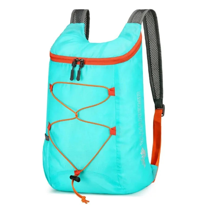 Multifunctional Outdoor Folding High Density Lightweight Waterproof Nylon Fabric Backpack