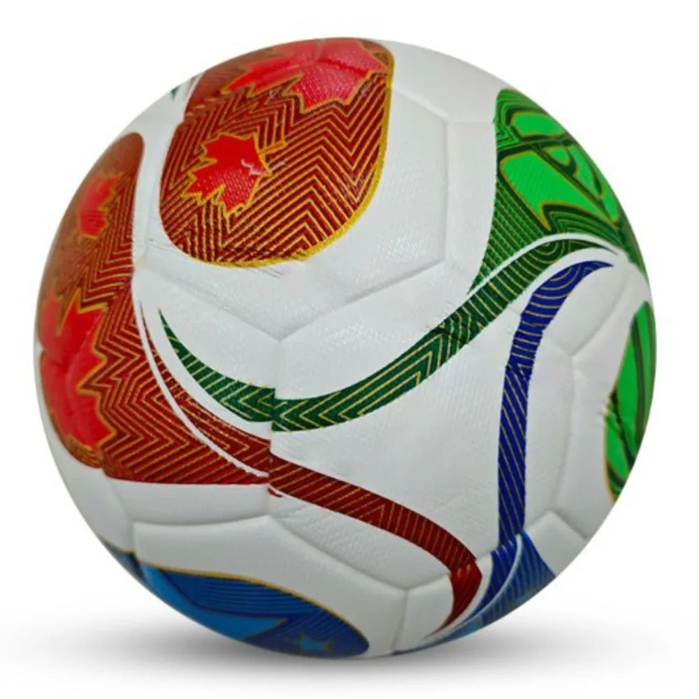 Size 5 Soccer Ball, 2026 Official Match Training Football, High Quality PU Material Seamless Durable, Gift for Kids Adults