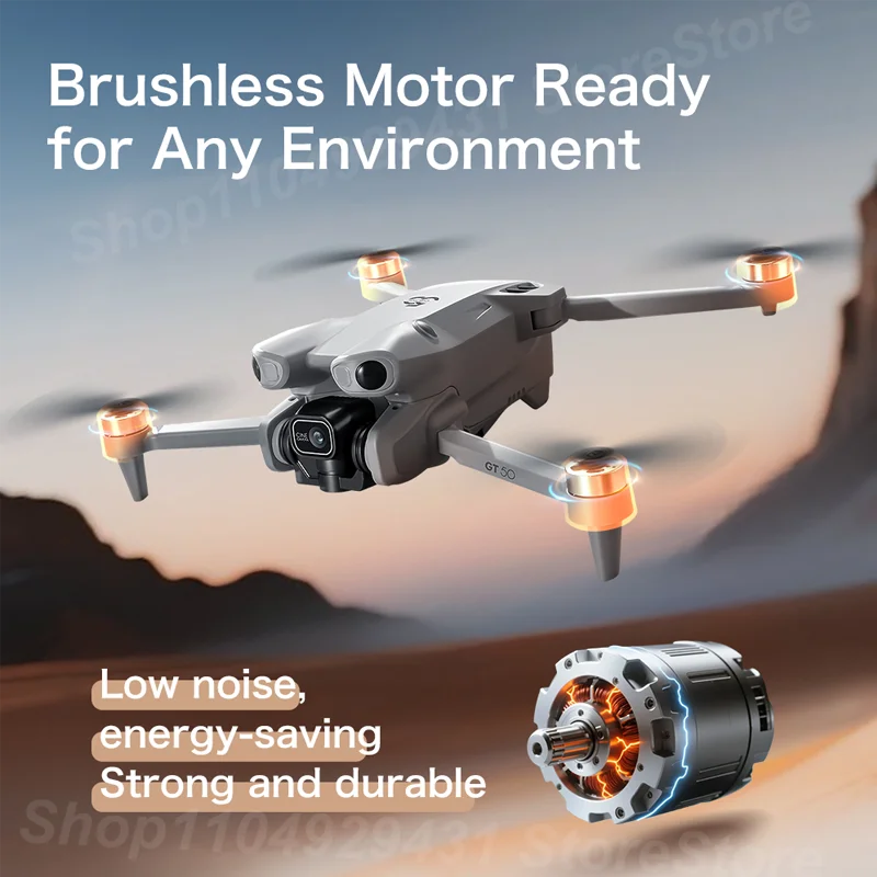 Drone with 8K HD Dual Cameras WiFi GPS 20mins Flight Aerial Photography
