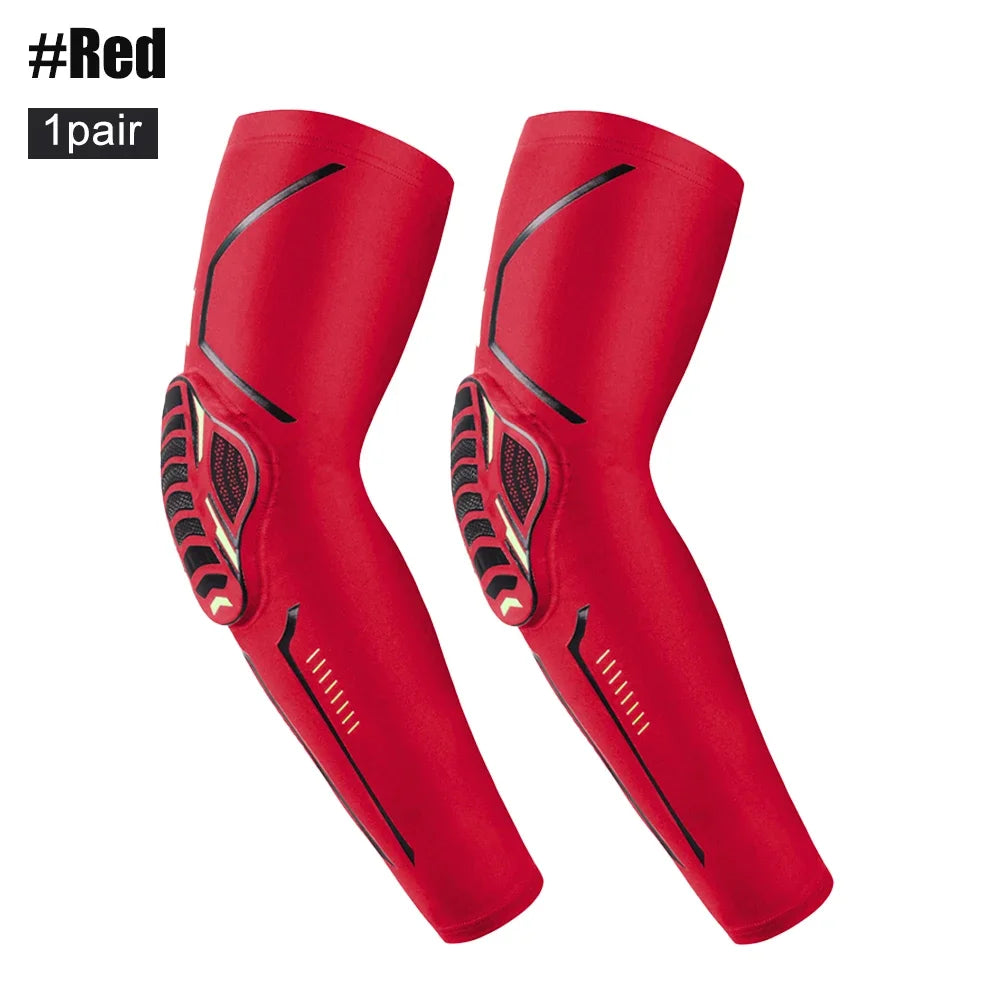 1 Pair Sports Elbow Brace Arm Compression Sleeve