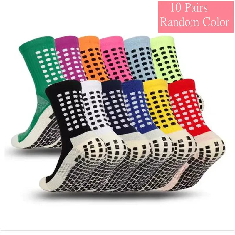 Grip Soccer Socks Anti Slip Non Slip Men's Athletic Socks for Football Basketball Sports, 1/10/12/20 Pair 2025 from China