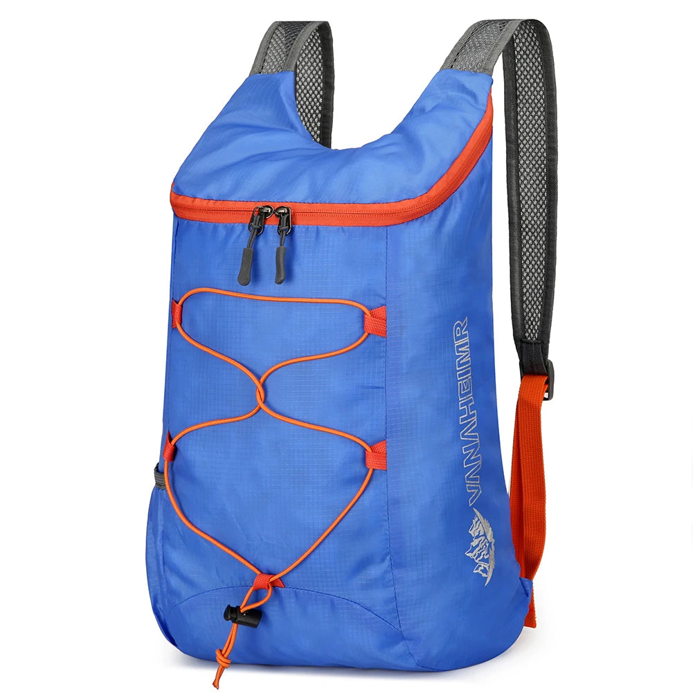 Multifunctional Outdoor Folding High Density Lightweight Waterproof Nylon Fabric Daypack for Male Female