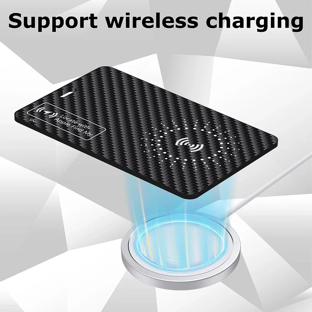 Waterproof Anti-loss Wireless Charging Tracking Card For Apple Find My