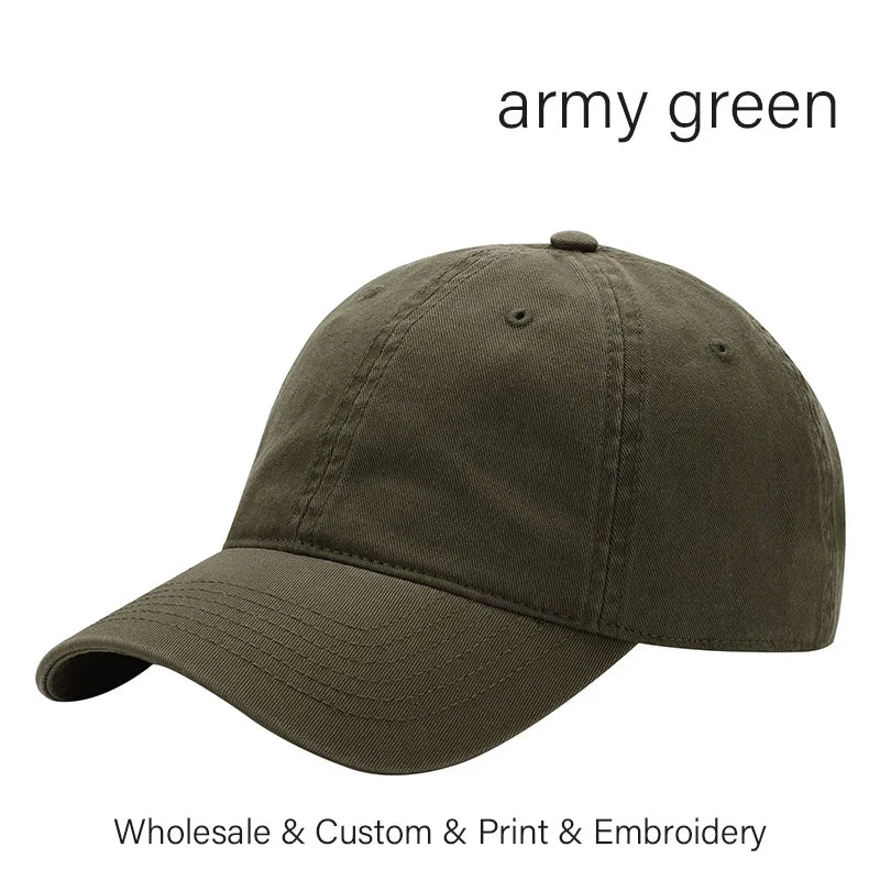 Custom Baseball Cap with Letter Embroidery for Women and Men