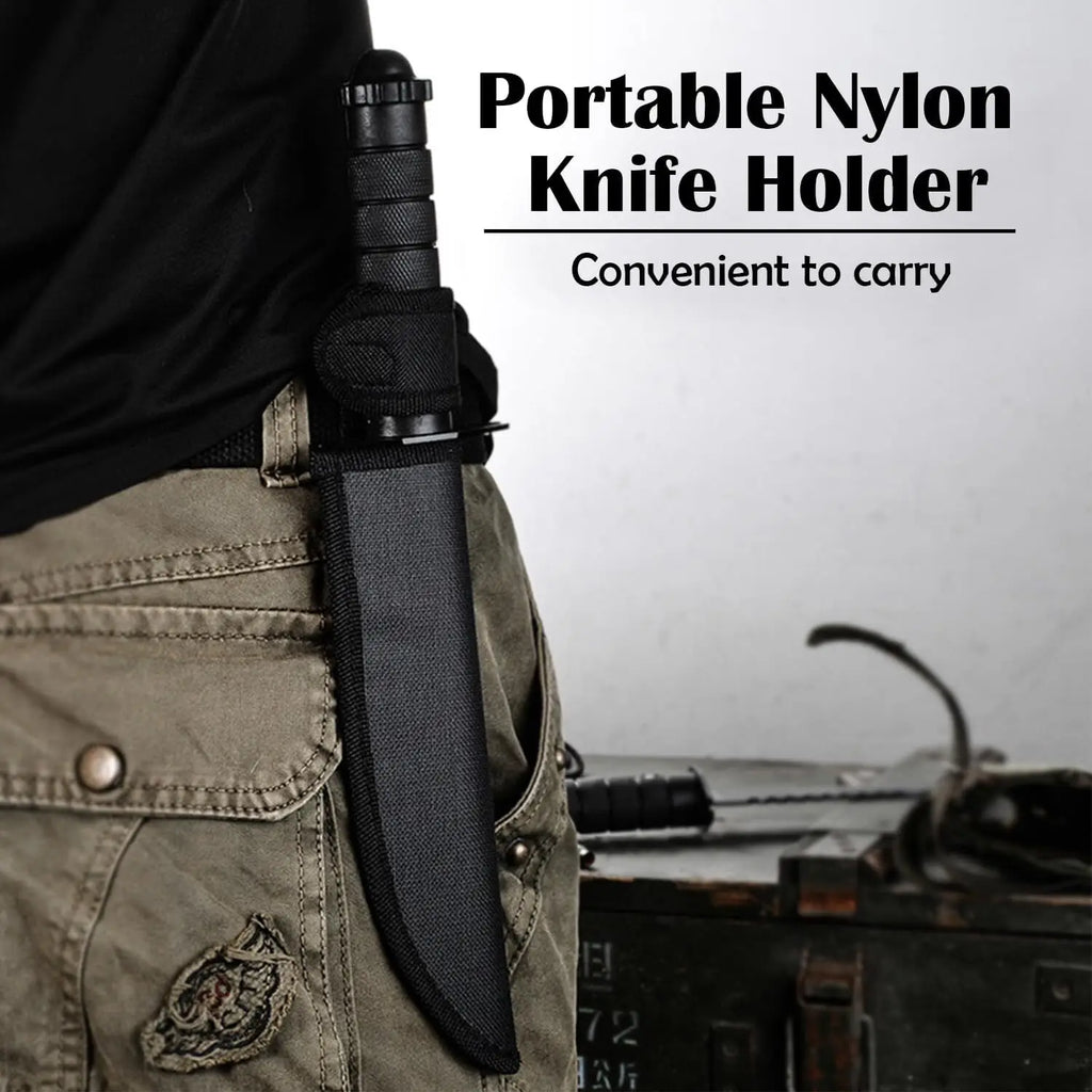Tactical Fixed Blade Survival Knife for Camping