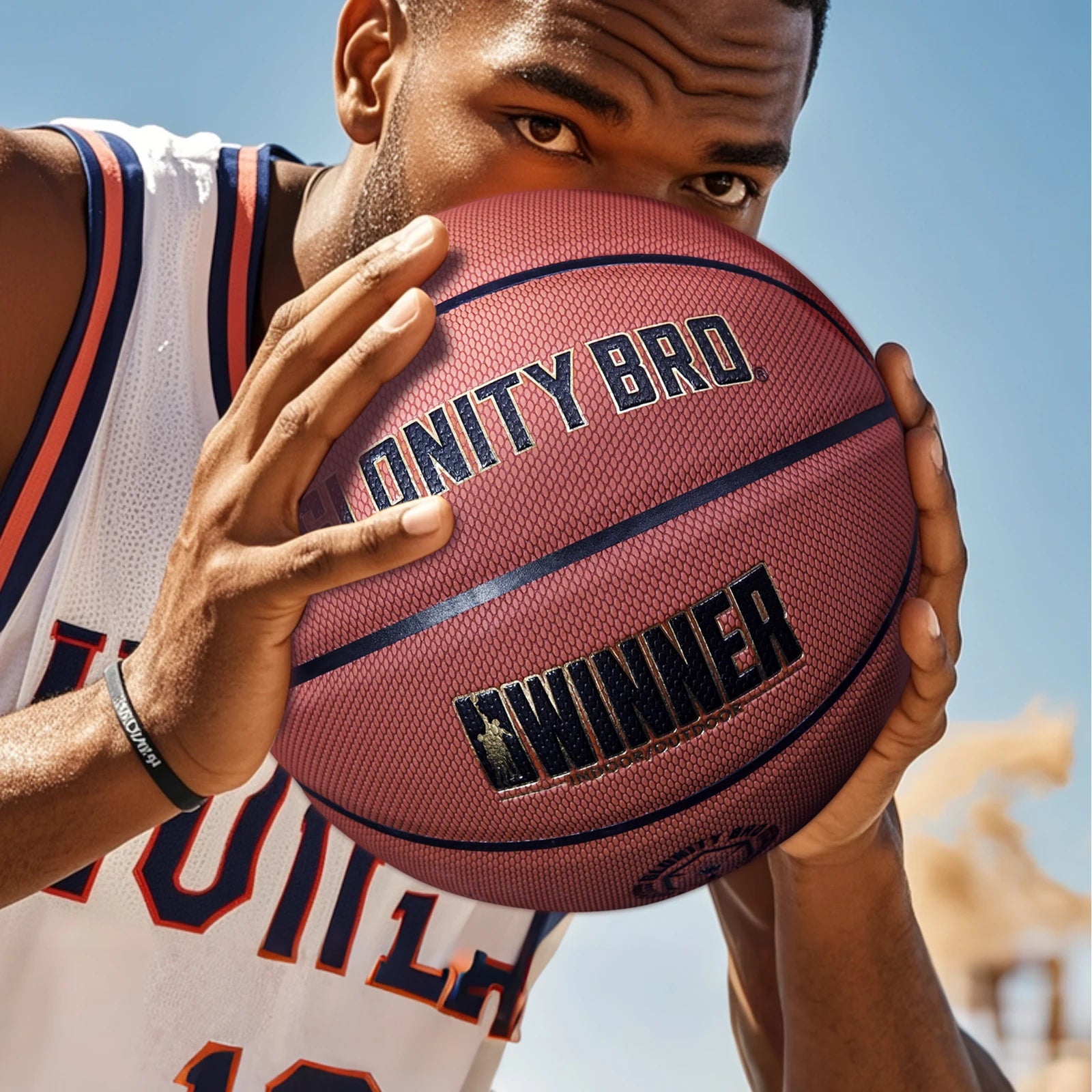 Basketball Non-Slip Standard Size 7/6/5 Soft Wear Resistant PU Leather Outdoor/Indoor