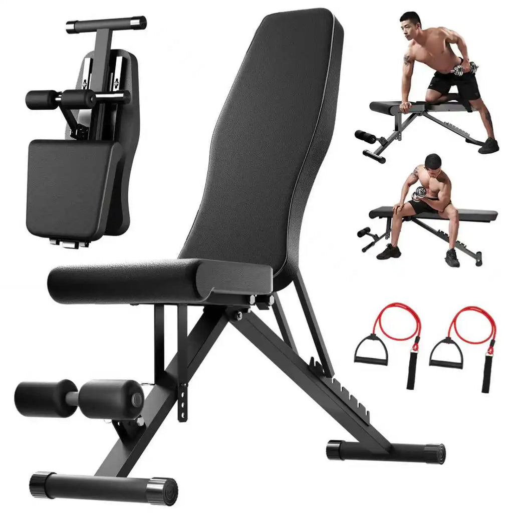 Adjustable Weight Bench for Full Body Workout, Multifunctional Strength Training, Dumbbell