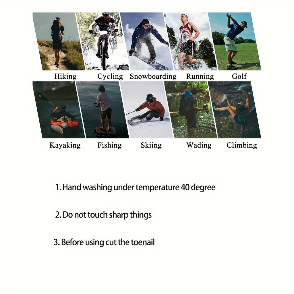 Waterproof Breathable Outdoor Hiking Wading Camping Winter Skiing Sock