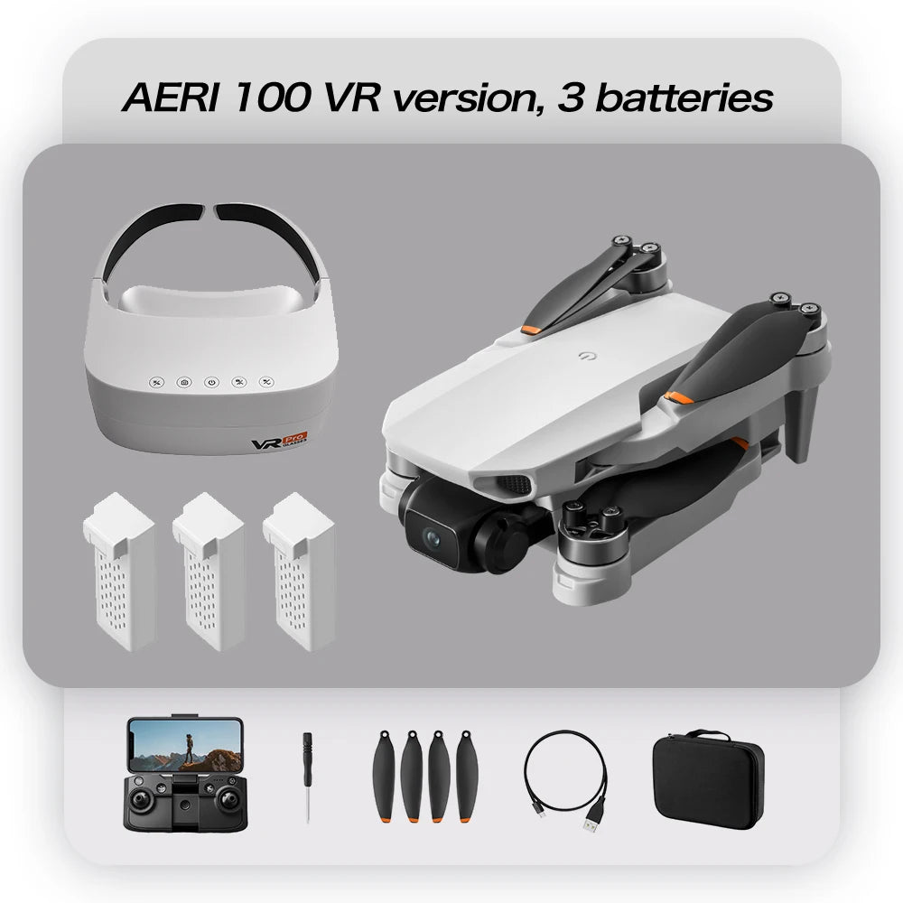 Lenovo Aeri100/Aeri100VR Remote Control Drone 5G WIFI RC Drone Quadcopter Obstacle Avoidance 8K HD Dual Camera FPV Mini Drone Toys from China