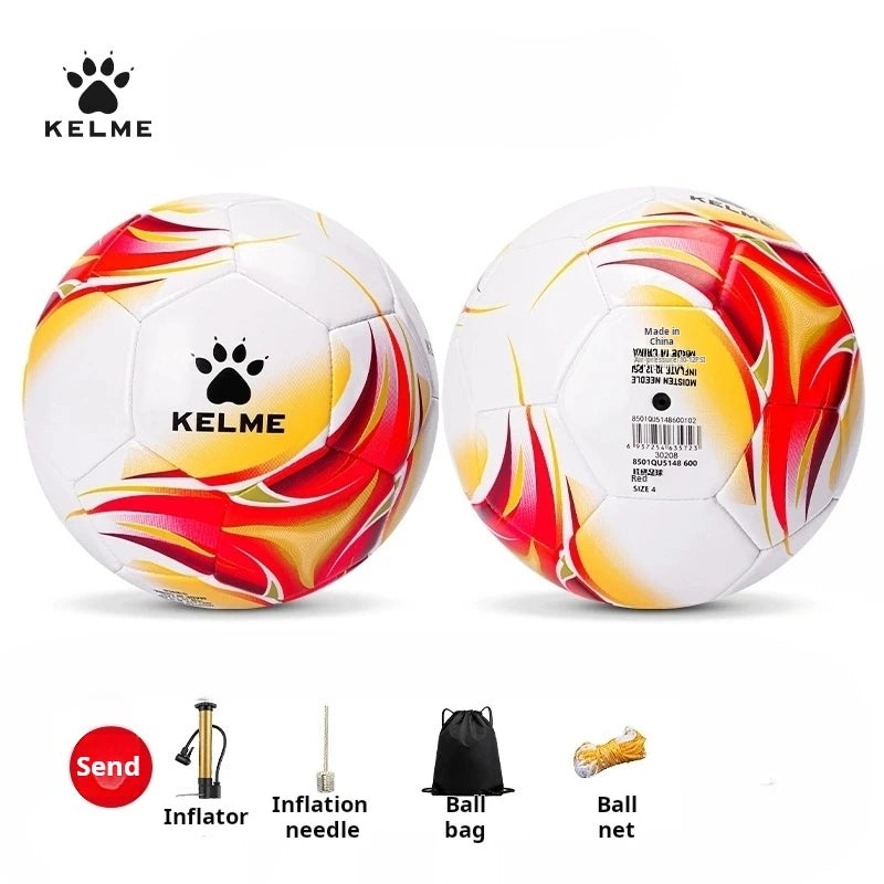 Kelme Standard 5 Soccer Ball School Soccer Ball Wear-resistant Soccer Ball Elastic Indoor High Elasticity Soccer Ball from China