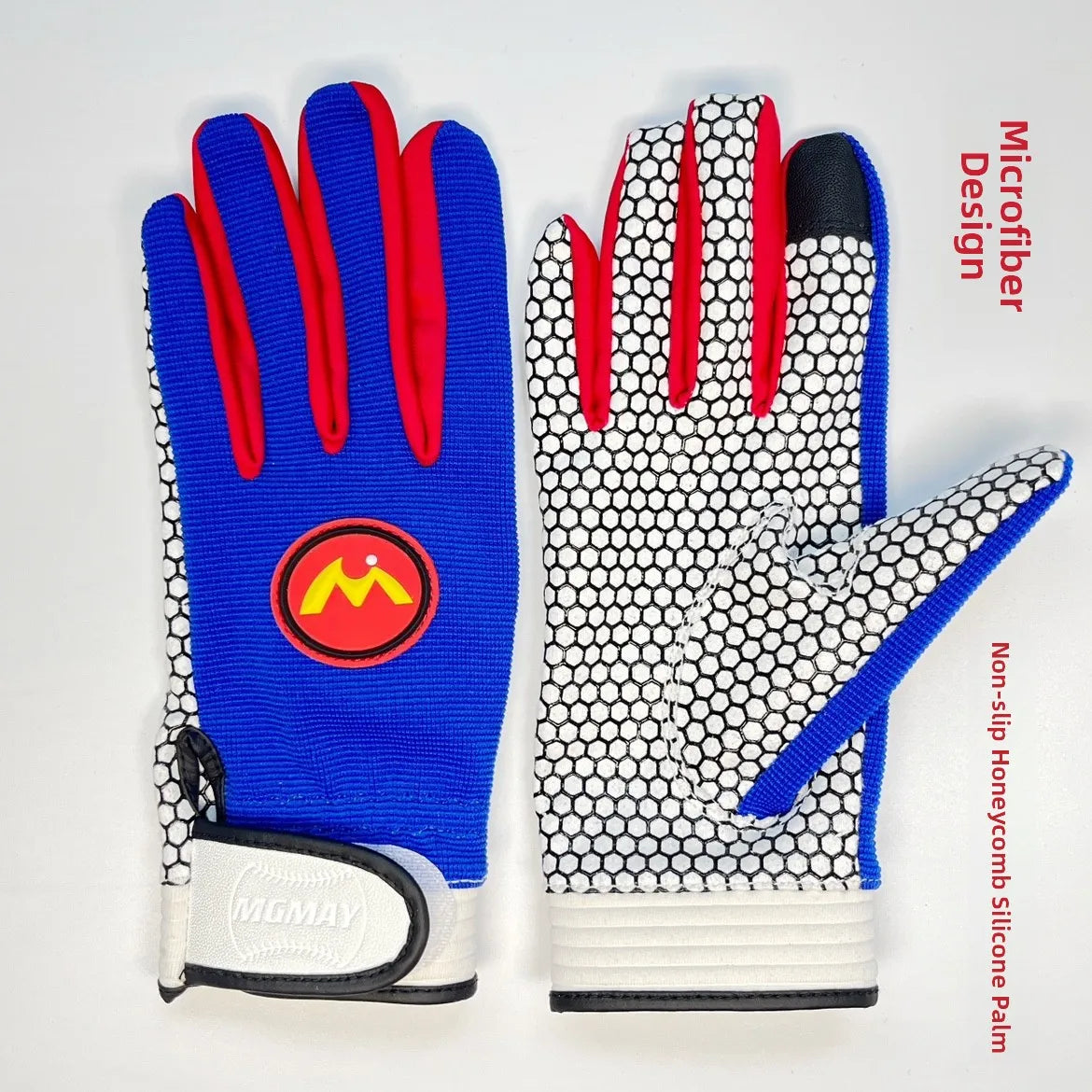 Leather Baseball Batting Gloves Ultra-synthetic Model