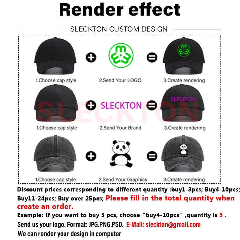 Custom Baseball Cap with Letter Embroidery for Women and Men