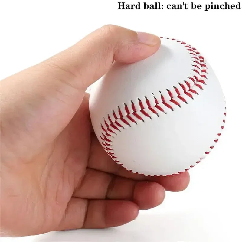 1PC Baseball No. 9 Softball Hardball Softball Craft Ball Sports Products White Safe Kids Men's Baseball Training Standard