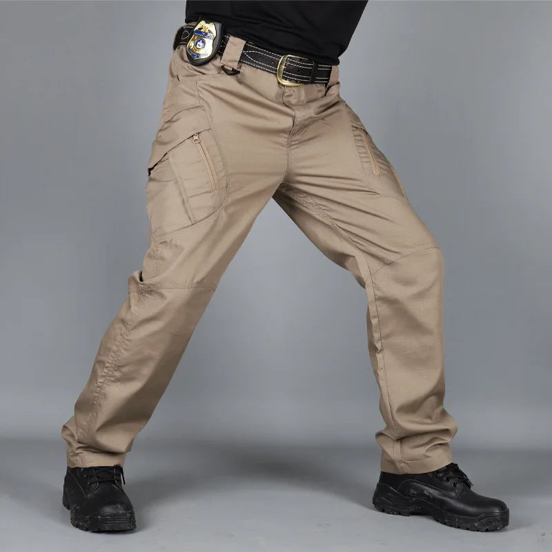 Military Tactical Pants Cargo Men Waterproof Trousers Casual Pants Wear-resistant Multi-pocket Outdoor Hiking Work Trousers Male from China