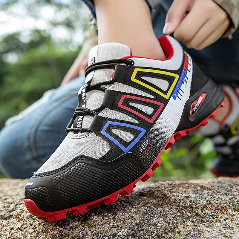 Women's Waterproof Hiking Shoes Outdoor Sports Shoes Women's Walking Travel Sports Shoes Bicycle Sports Shoes from China