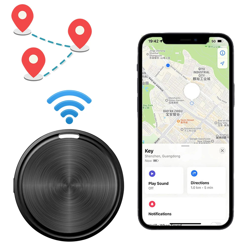 Android Tracker Tag with Find My Device App