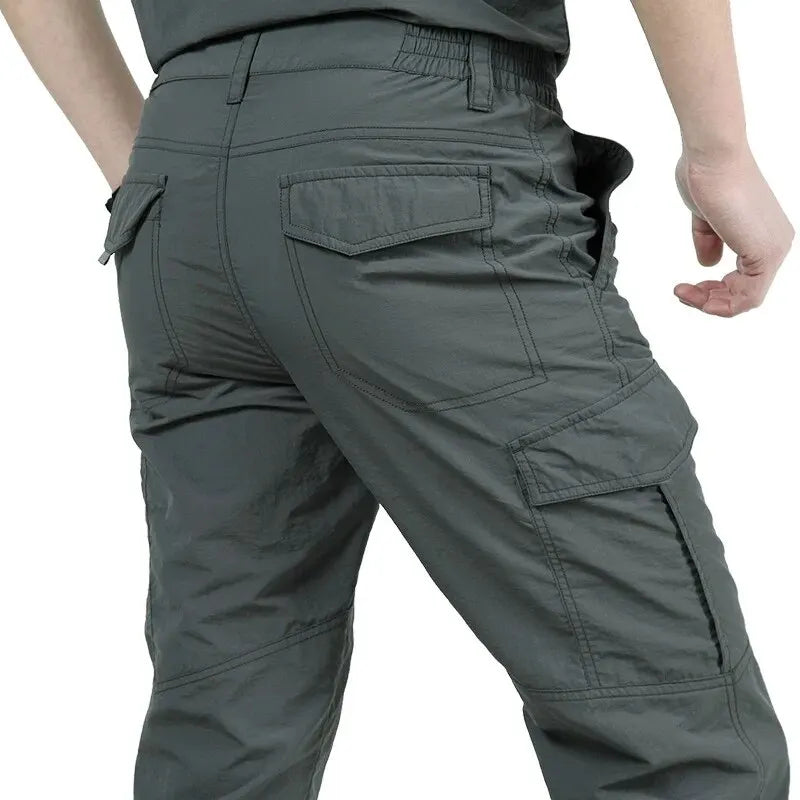 Military Tactical Pants Cargo Men Waterproof Trousers Casual Pants Wear-resistant Multi-pocket Outdoor Hiking Work Trousers Male from China