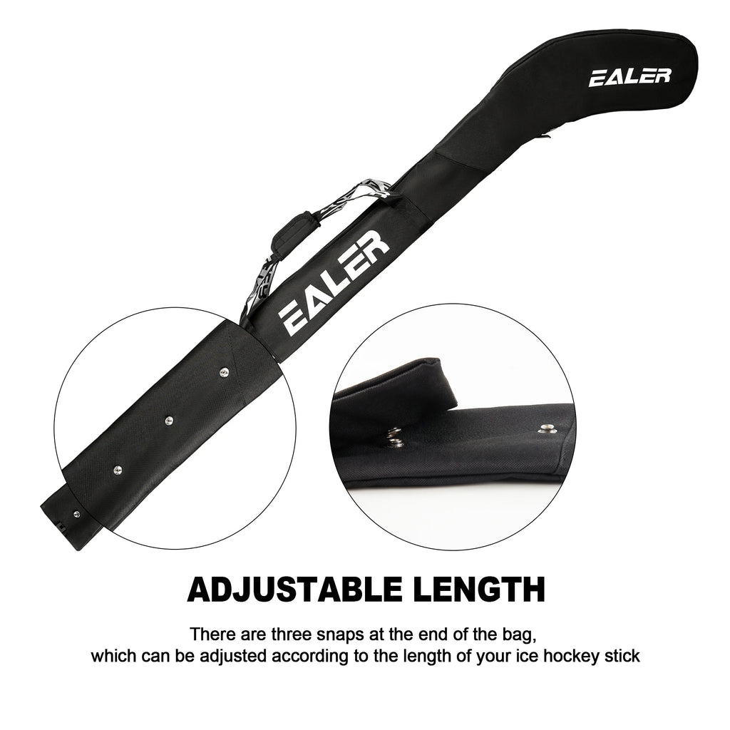 One Shoulder Hockey Stick Bag Black Light Waterproof