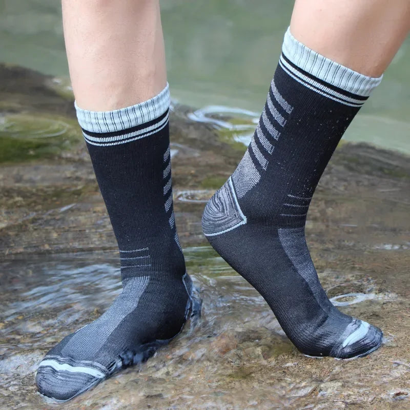 Waterproof Socks Breathable Outdoor Hiking Wading Camping Winter Skiing Sock