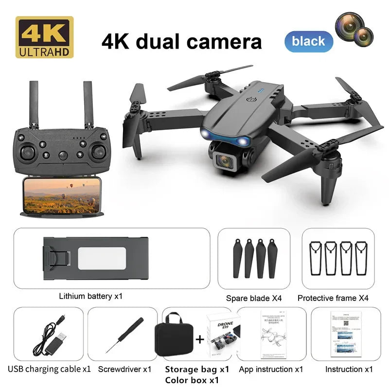 Drone with 4K HD Camera High Hold Mode