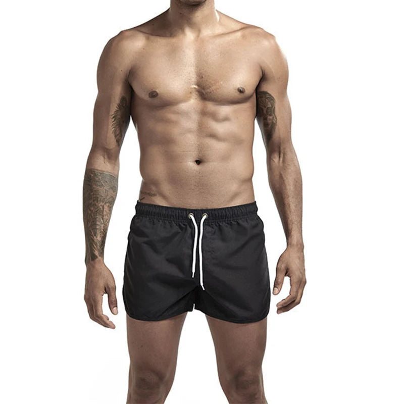 New Swimsuit Summer Swimwear Men Swimsuit 2025 Swimming Trunks Short Quick-drying Sexy Mens Swim Briefs Beach Shorts