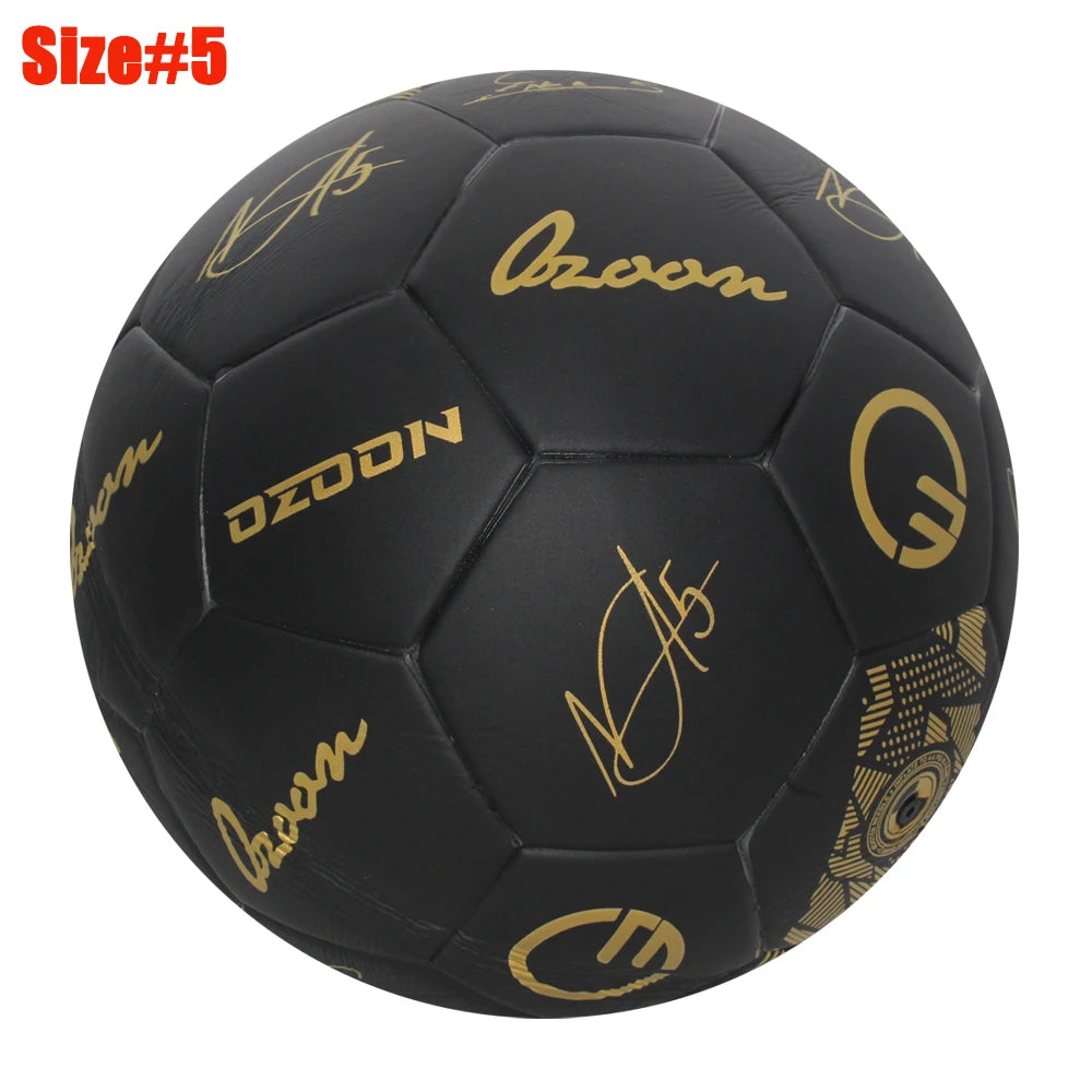New Soccer Ball Official Size 5 PU Material High Quality Grass Outdoor Team Match Game Football Training Seamless from China