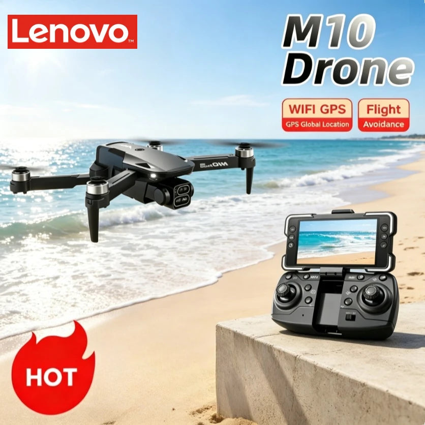 Lenovo M10 8K Drone Professional with Screen Brushless Motor High Definition Dual Camera WIFI Obstacle Avoidance Quadcopter 5G from China