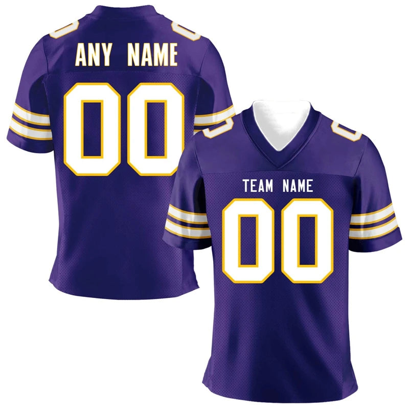 Sport Football Jersey Free Custom Name Numder Jersey Personalized Printed Team Tshirt Quick-dry Breathability Football T-Shirt