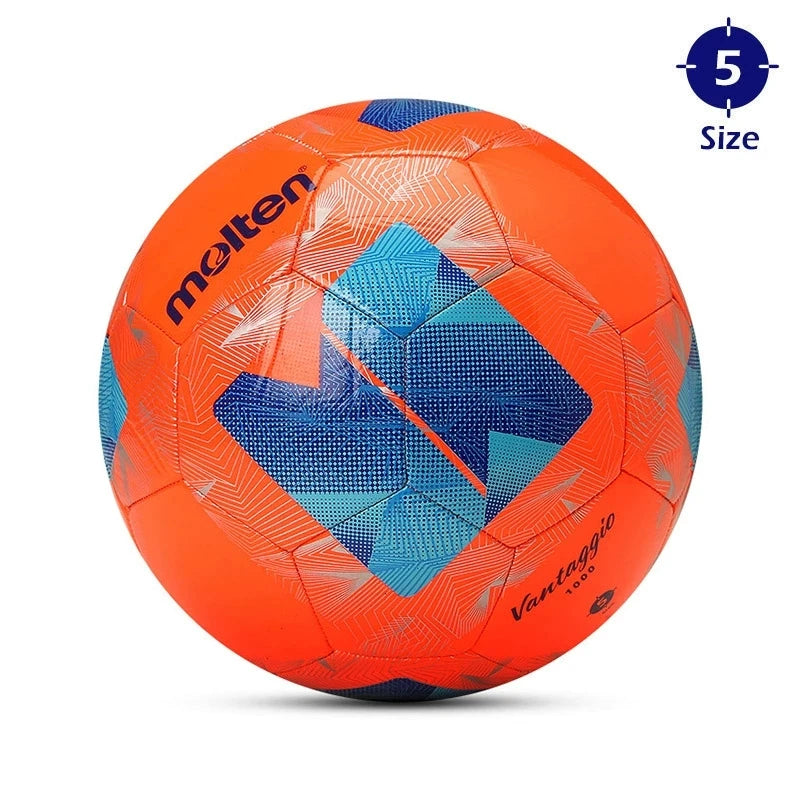 Molten Football Balls Official Size 5 Size 4 Machine-stitched High Quality Soft TPU Material Outdoor Soccer Training from China