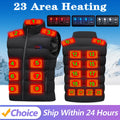 Lightweight Men 23 Areas Heated Vest