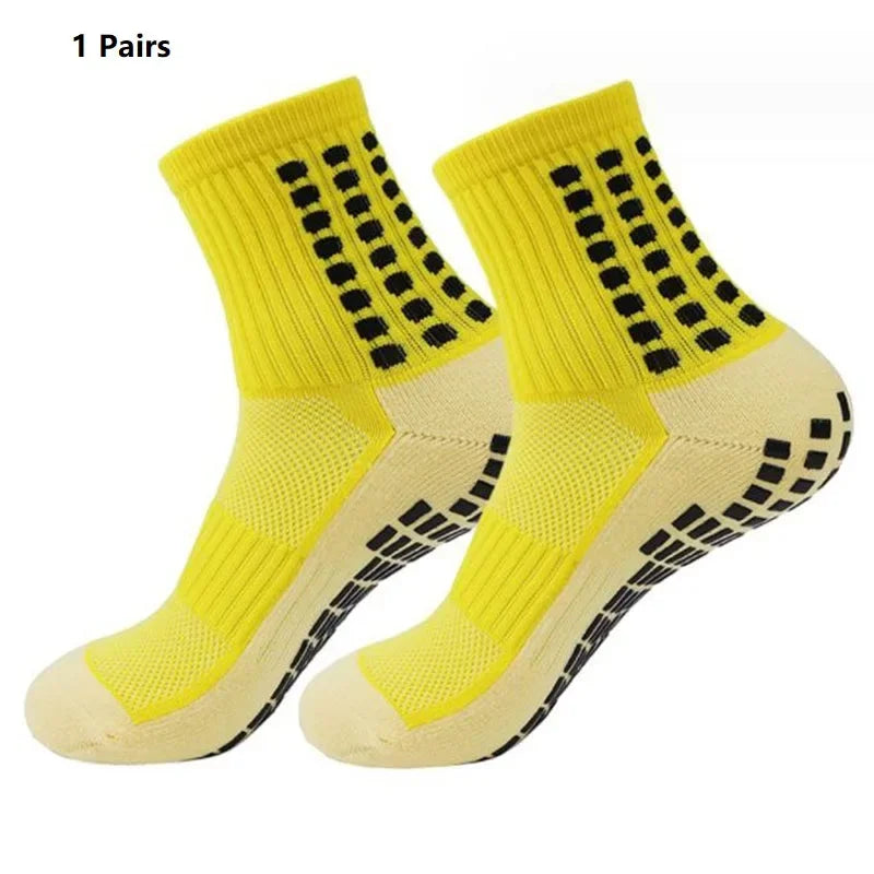 Grip Soccer Socks Anti Slip Non Slip Men's Athletic Socks for Football Basketball Sports, 1/10/12/20 Pair 2025 from China