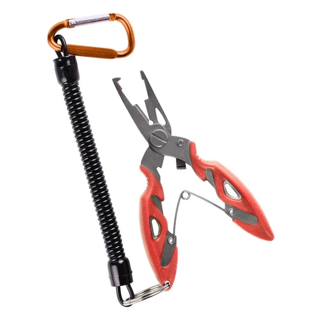 Fishing Pliers Line Cutter Multifunctional Scissors and Hook Remover