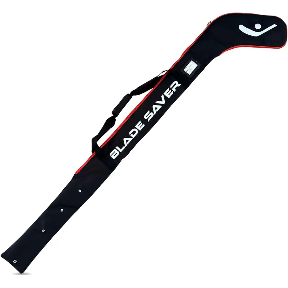 Ice Hockey Stick Bag for Travel - Premium Padded Adjustable Hockey Stick Travel Bag with Durable Zippers and Snaps
