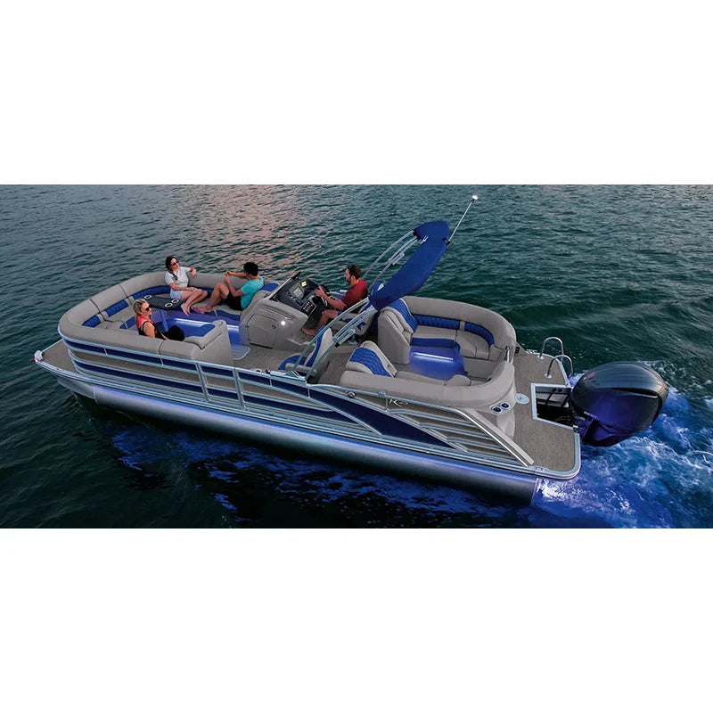 29ft Pontoon Boat Private Luxury Yacht Aluminum Pontoon Boat Luxury Fiberglass Factory Customized