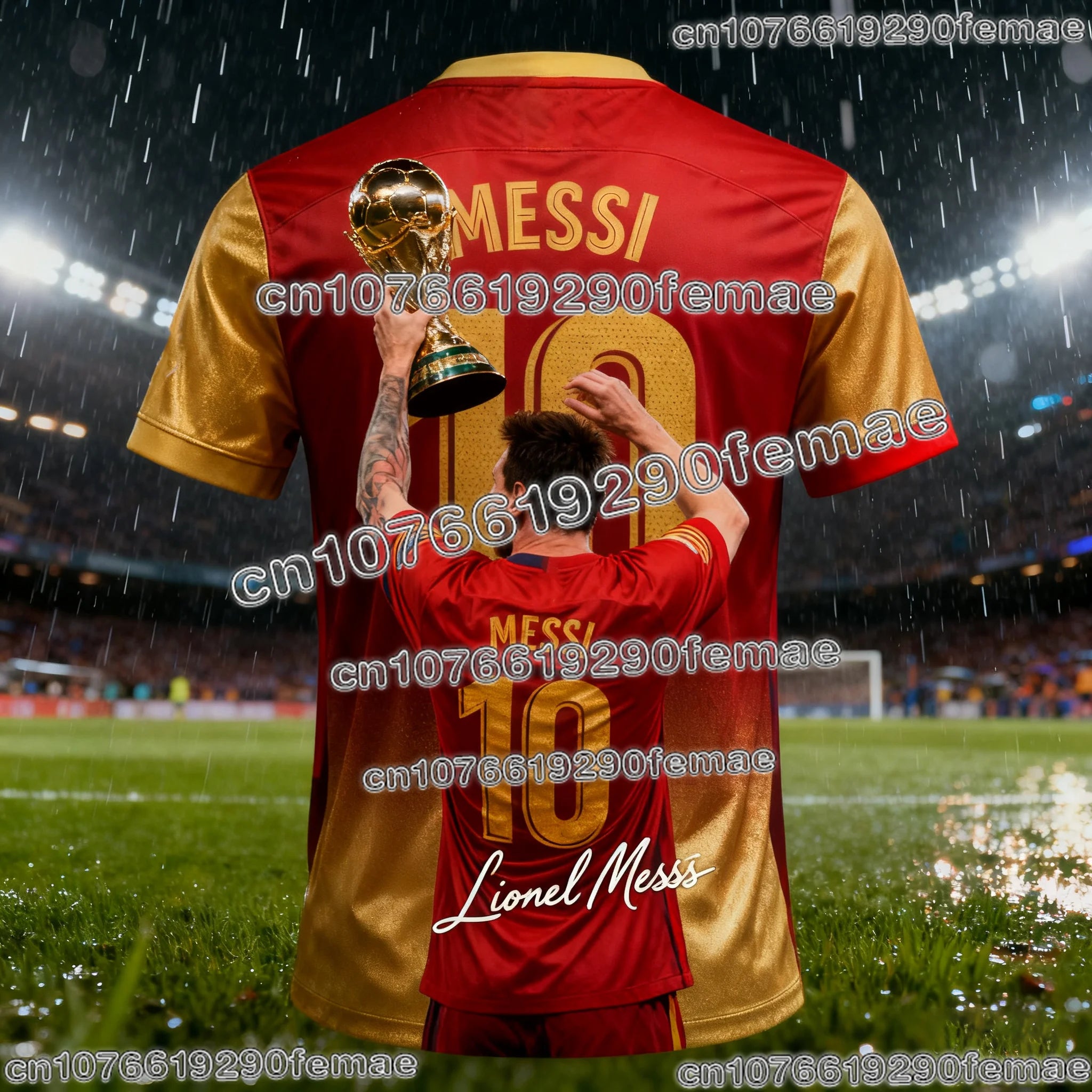 Kids LIONEL MESSI #10 (Multiple Colors) Fan Edition Soccer Jersey