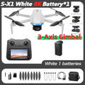 Lenovo S-X1 Professional GPS Drone 8K HD 3 Axis Gimbal Camera 5G WIFI FPV Brushless Obstacle Avoidance RC Quadcopter Drone from China