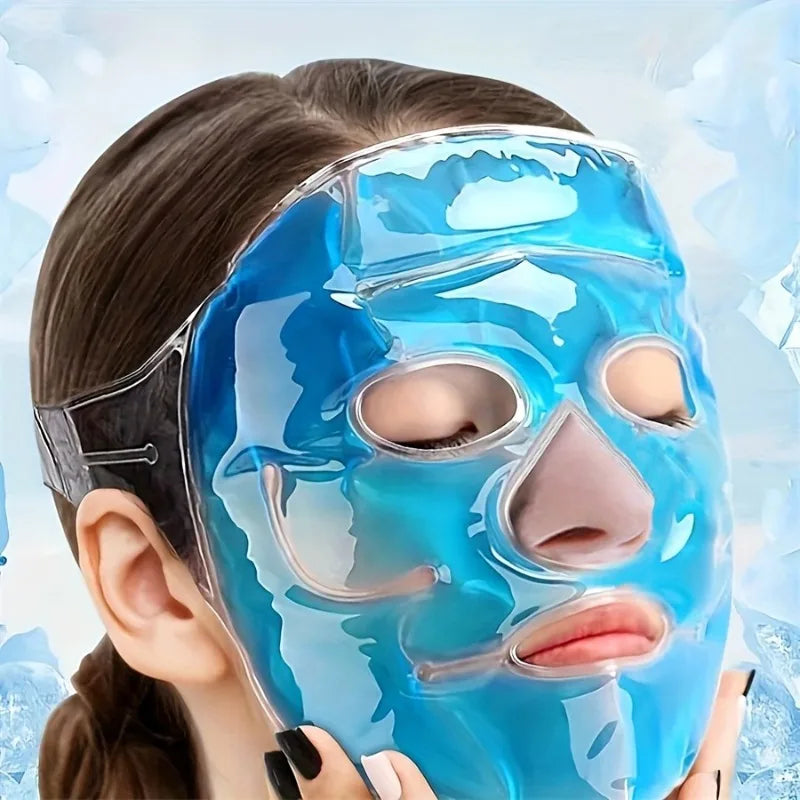 Reusable Gel Masks Pack, Facial Care Ice Bags Hot Cold Treatment, Stress Relief