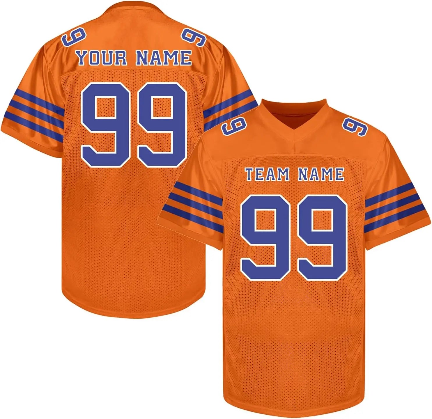 Custom Football Jersey with Personalized Logo Name Number Practice Shirt Stitched Sports Uniform