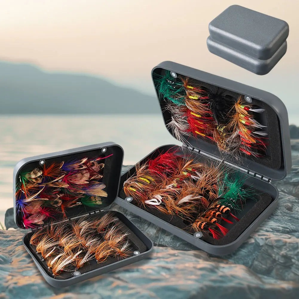 60/41pcs Bionic Fly Hook Set