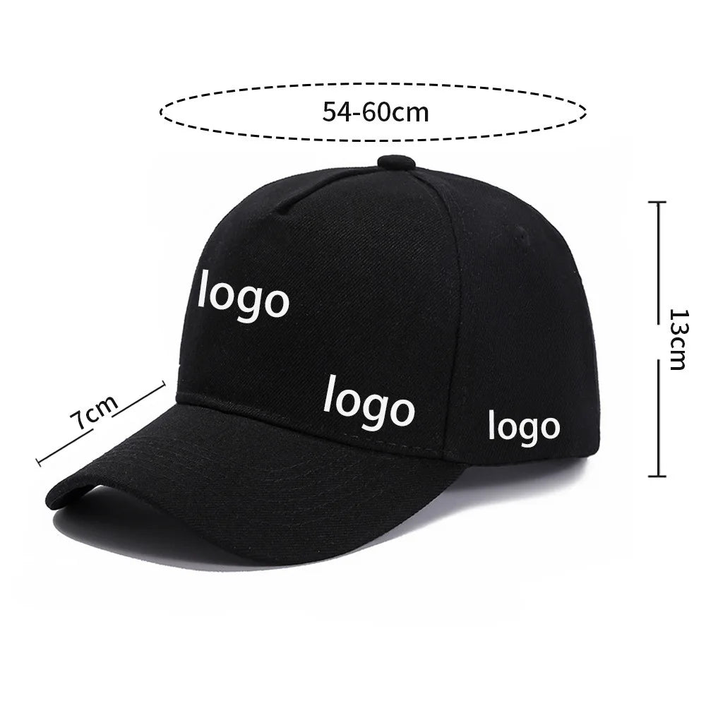 Custom Diy Logo Baseball Cap For Men And Women