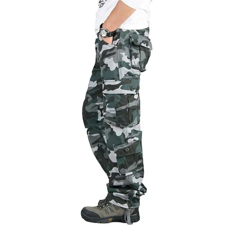 Tactical Men Cotton Outdoor Work Hiking Pants