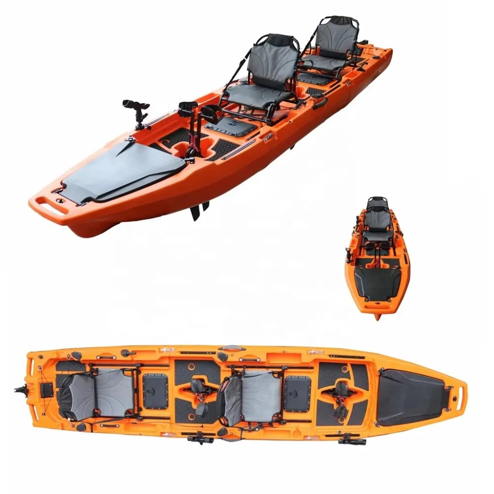Modular Fishing Fins Pedal 14FT Kayak 3 Sections Detachable (S&H $789.92)