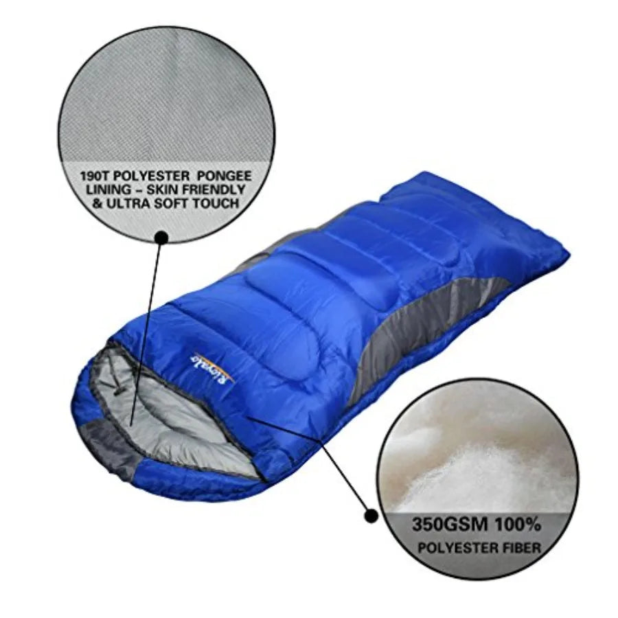 Winter 0 Degree Portable Waterproof Sleeping Bags for Adults (Temp Range (5F 32F))