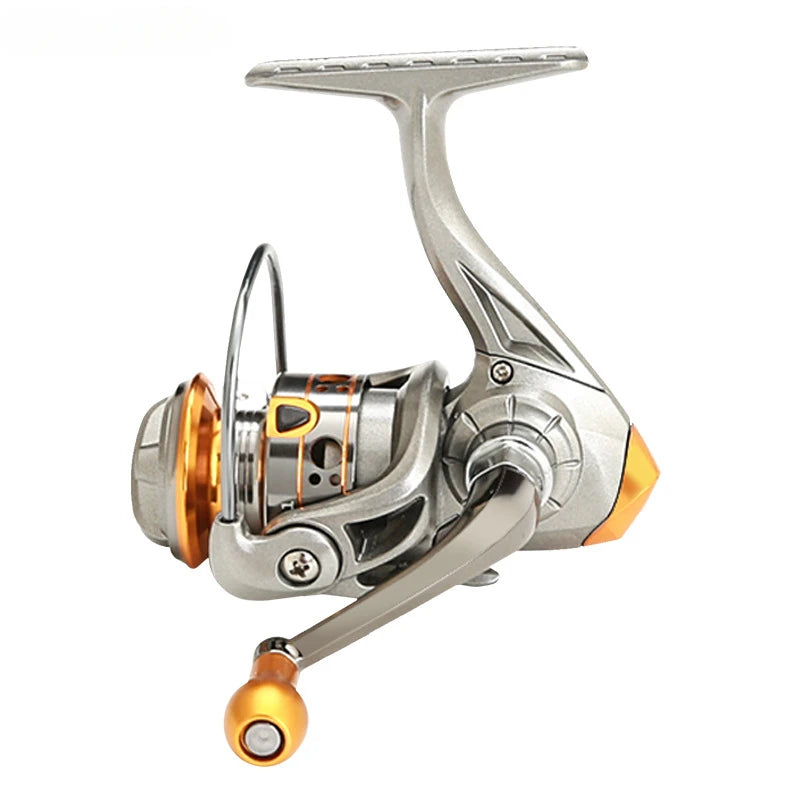 Mini DC150 Series Super Powerful 12+1BB Spinning Fishing Reel 5.2:1 Gear Ratio Metal Mini Durable Fishing Coil Baitcasting Reel from China